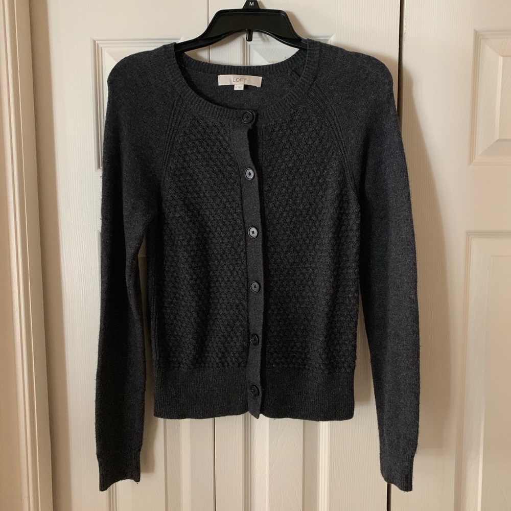 Loft Button Up Sweater